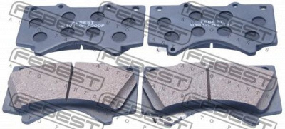 FEBEST 0101grj200f -  Колодки тормозные дисковые передние, комплект