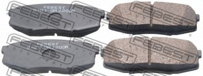 FEBEST 0101grj200r -  Колодки тормозные дисковые задниеие, комплект