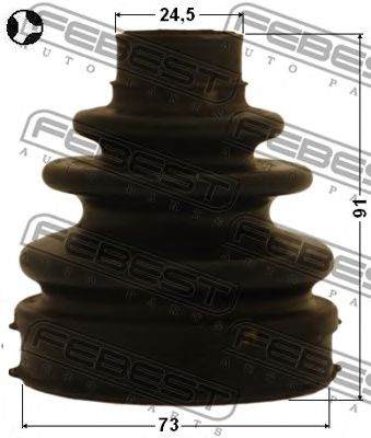 FEBEST 0115zrt270t -  Пыльник, приводной вал