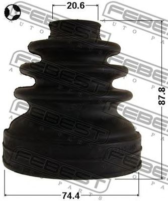 FEBEST 0115zze150t -  Пыльник, приводной вал