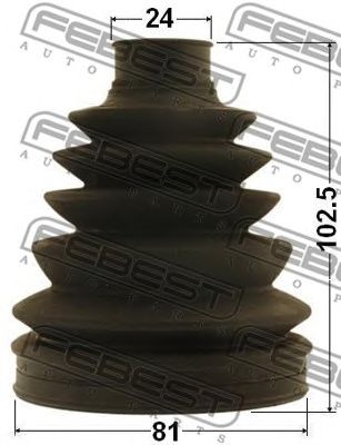 FEBEST 0117pacu35r -  Пыльник, приводной вал