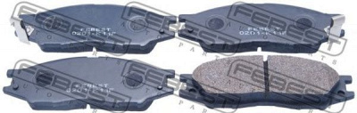 FEBEST 0201k11f -  Колодки тормозные дисковые передние, комплект