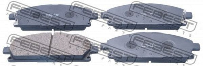 FEBEST 0201t30f -  Колодки тормозные дисковые передние, комплект