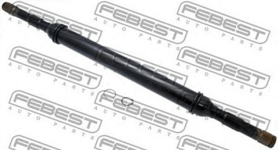 FEBEST 0212b14rh -  Полуось правая23x692x23