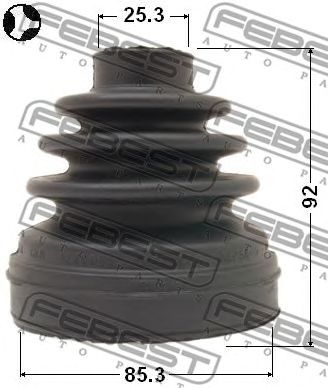 FEBEST 0215r51t -  Комплект пыльника, приводной вал