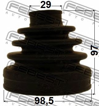 FEBEST 0215y62 -  Пыльник шрус внутренний комплект98.5x97x29
