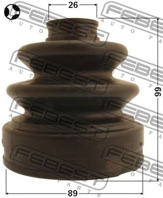 FEBEST 0215z50t -  Пыльник, приводной вал