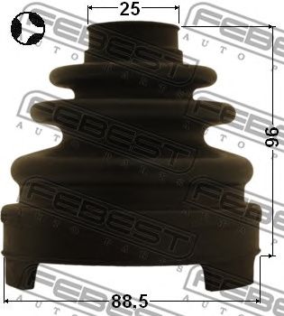 FEBEST 0215z51t -  Комплект пыльника, приводной вал
