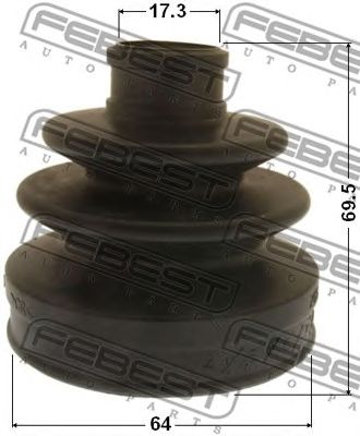 FEBEST 0217j10r -  Пыльник, приводной вал