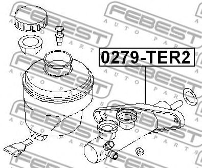 FEBEST 0279ter2 -  Цилиндр тормозной главный