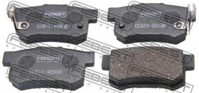 FEBEST 0301rd9r -  Колодки тормозные дисковые задниеие, комплект