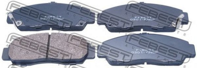 FEBEST 0301rn5f -  Колодки тормозные дисковые передние, комплект