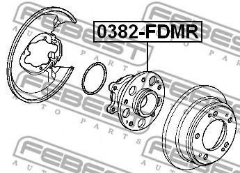 FEBEST 0382fdmr -  Ступица колеса заднего