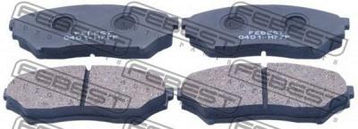 FEBEST 0401h77f -  Колодки тормозные дисковые передние, комплект