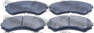 FEBEST 0401v75f -  Колодки тормозные дисковые передние, комплект