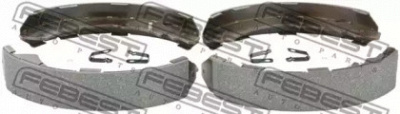 FEBEST 0402kb4tr -  Колодки тормозные задние (барабанные) комплект