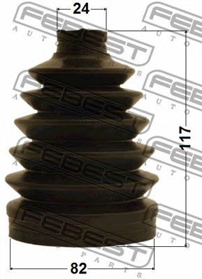 FEBEST 0417pn94 -  Комплект пыльника, приводной вал