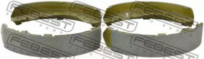 FEBEST 0502bt50r -  Тормозные колодки