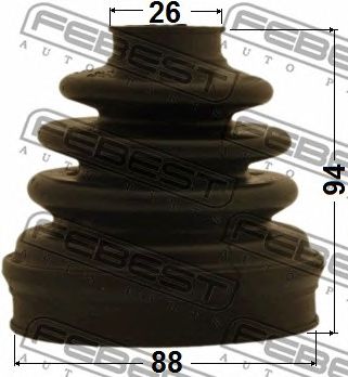 FEBEST 0515bl23mt -  Пыльник шрус внутренний комплект88x94x26