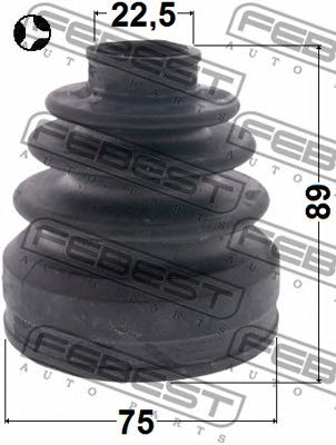 FEBEST 0515cwt -  Пыльник, приводной вал