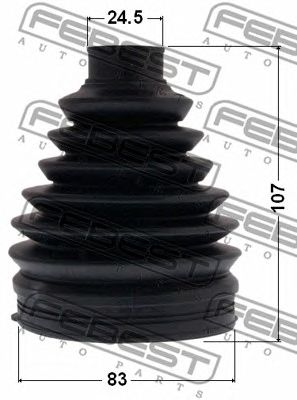 FEBEST 0517pbk -  Пыльник, приводной вал