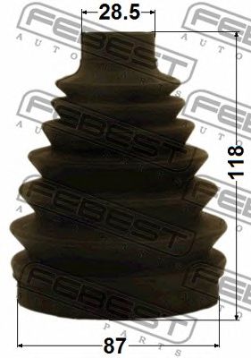 FEBEST 0517pcx7 -  Пыльник, приводной вал