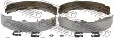 FEBEST 0702jb627r -  Колодки тормозные задние (барабанные) комплект