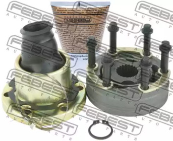 FEBEST 0711jb416sha -  Шарнир, продольный вал