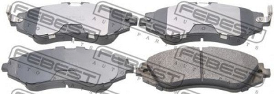 FEBEST 1001j150f -  Колодки тормозные дисковые передние, комплект