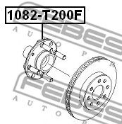 FEBEST 1082t200f -  Ступица колеса переднего