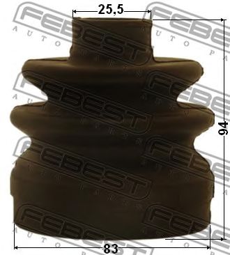 FEBEST 1215cmatlh -  Пыльник шрус внутренний комплект 83x94x25.5