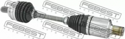 FEBEST 1614221flh -  Вал приводной, левый