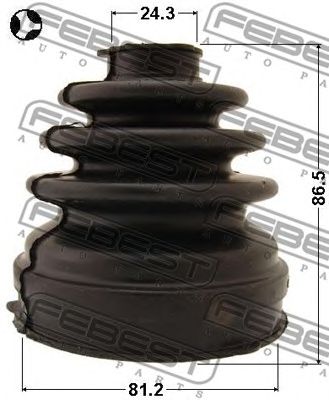 FEBEST 1715a6t -  Пыльник шрус внутренний комплект 81.2x86.5x24.3