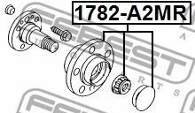 FEBEST 1782a2mr -  Ступица колеса заднего