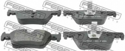 FEBEST 1901f20r -  Комплект тормозных колодок, дисковый тормоз