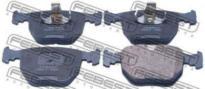 FEBEST 1901x5f -  Колодки тормозные дисковые передние, комплект