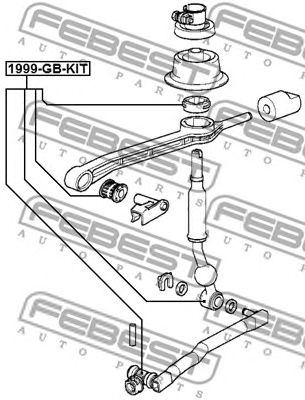 FEBEST 1999gbkit -  Подшипник, шток вилки переключения передач
