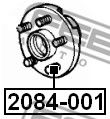 FEBEST 2084001 -  Болт крепления колеса