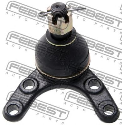 FEBEST 2120eqlow -  Опора шаровая, передняя нижняя