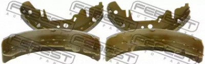 FEBEST 2202flr -  Колодки тормозные задние (барабанные)