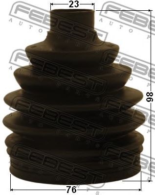 FEBEST 2217psorr -  Пыльник шрус наружный задний комплект76x98x23
