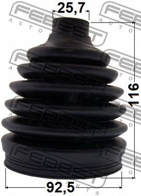 FEBEST 2317eos -  Комплект пыльника, приводной вал
