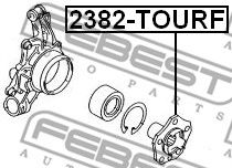 FEBEST 2382tourf -  Ступица передняя
