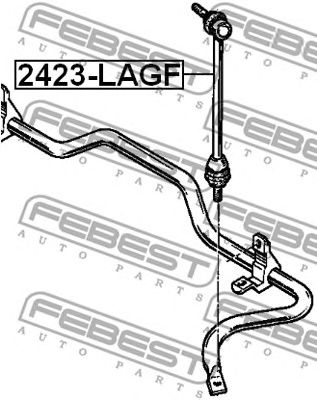FEBEST 2423lagf -  Стойка стабилизатора переднего