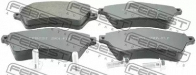 FEBEST 2901flf -  Комплект тормозных колодок, дисковый тормоз
