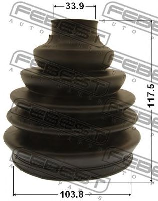 FEBEST 2917prriiir -  Пыльник шрус наружный комплект 103.8x117.5x33.9