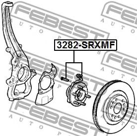 FEBEST 3282srxmf -  Ступица передняя