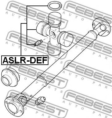 FEBEST aslrdef -  Крестовина карданного вала