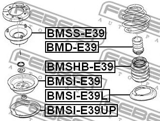 FEBEST bmsie39 -  Проставка пружины верхняя