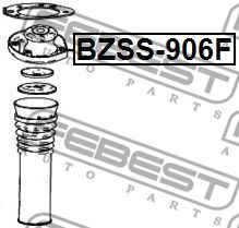 FEBEST bzss906f -  Опора переднего амортизатора